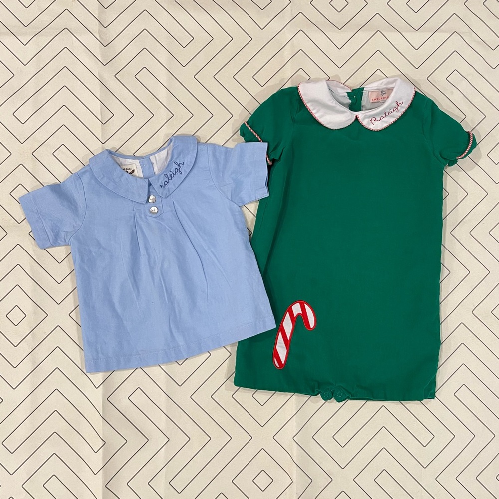Bundle of Raleigh Monogrammed Outfits